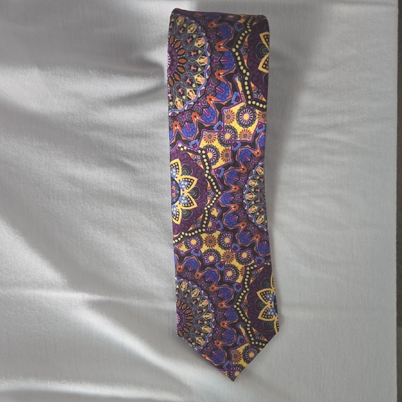 Joseph Abboud Multicolor Paisley Tie - Picture 1 of 2